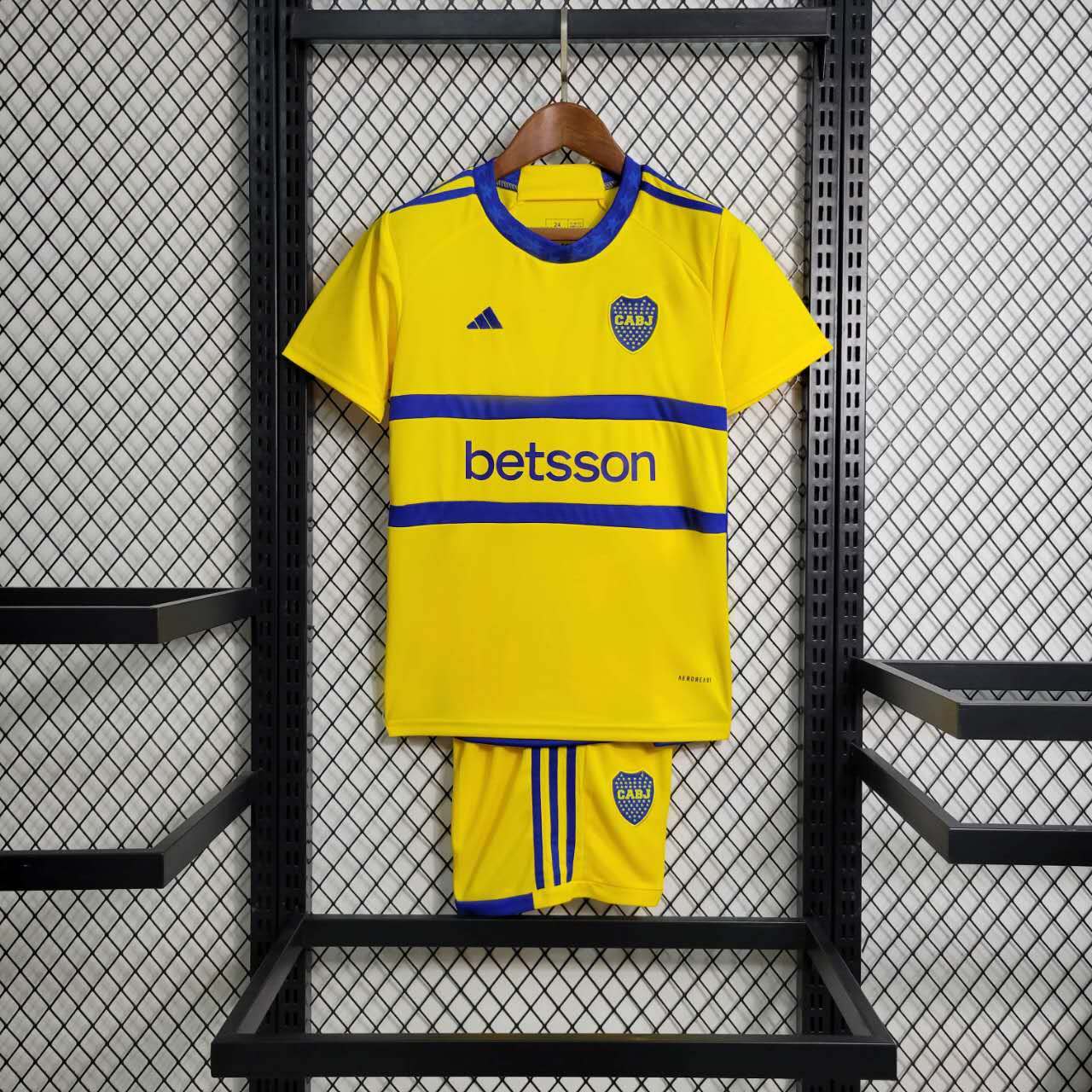 Boca Juniors 23-24 Away Stadium Kids Kit